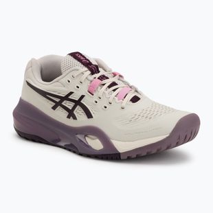 Кросівки тенісні жіночі ASICS Gel-Resolution X soft oat/dark aubergine