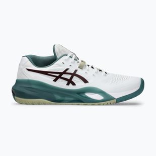 Кросівки тенісні чоловічі ASICS Gel-Resolution X white/dark aubergine