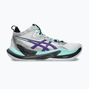 Кросівки волейбольні чоловічі ASICS Metarise 2 white/radiant amethyst