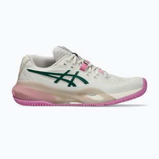Кросівки для паделя жіноче Asics Gel-Resolution X Padel Soft Oat/Jewel Green