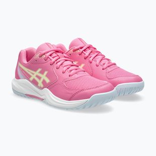 Кросівки тенісні дитячі ASICS Gel-Dedicate 9 GS dragon fruit/soft yellow