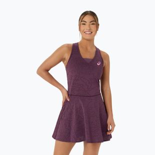Сукня тенісна ASICS Match Jacquard Dress Dark Aubergine