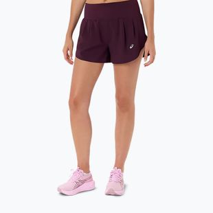 Шорти для бігу жіночі Asics Road 3.5In Short Dark Aubergine