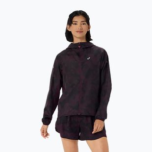 Куртка для бігу жіноча Asics Fujitrail Packable Jacket dark aubergine