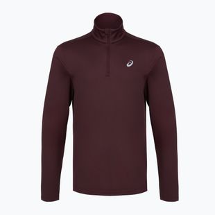 Кофта для бігу чоловіча ASICS Core Ls 1/2 Zip Winter Top dark currant