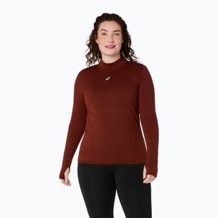 Кофта термоактивна жіноча ASICS Road Winter Seamless Top singed red