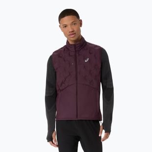 Жилет для бігу чоловічий Asics Road Winter Gilet dark currant