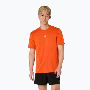 Футболка для бігу чоловіча ASICS Road Seamless Top energy orange