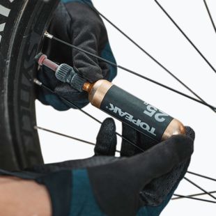 Насос велосипедний CO2 Topeak Nano AirBooster чорний T-TNAB-1