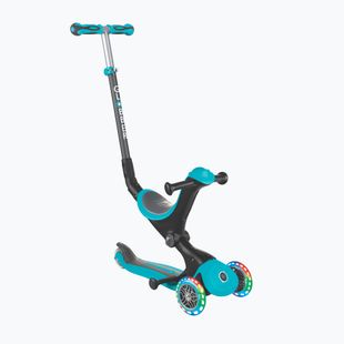 Самокат трьохколісний дитячий Globber Go.Up Deluxe Lights teal