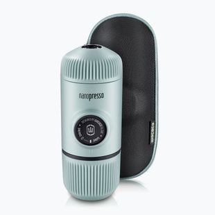 Експрес кавовий портативний Wacaco Nanopresso 80 мл + Чохол arctic blue