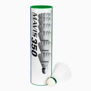 Волани для бадмінтону YONEX Mavis 350 W 6 pack white
