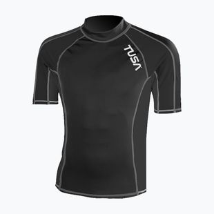 Футболка для плавання чоловіча TUSA Black rashguard