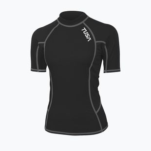Футболка для плавання жіноча TUSA Black rashguard