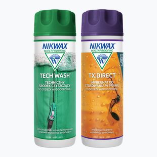 Набір засобів по догляду за одягом Nikwax Tech Wash + TX-Direct 2x300мл 103