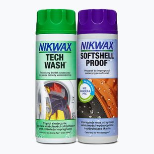 Набір для догляду за одягом Nikwax Tech Wash + софтшел Proof 2 x 300 мл 