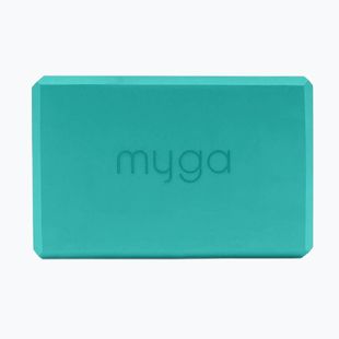 Блок для йоги Myga Foam Block turquoise