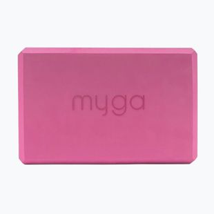 Блок для йоги Myga Foam Block pink