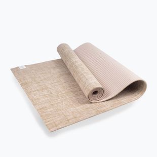 Килимок для йоги Myga Jute 5 mm beige