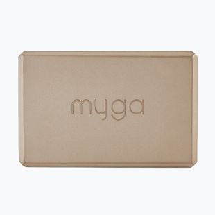 Блок для йоги Myga Foam Block коричневий
