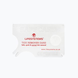 Інструмент для видалення кліщів Lifesystems Trick Remover Card білий LM34020