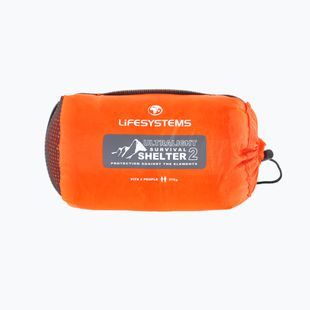 Намет аварійний 2-місний Lifesystems Ultralight Survival Shelter 2 помаранчевий LM42330