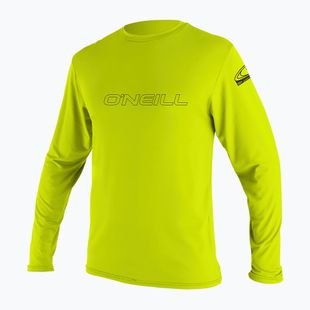 Лонгслів для плавання O'Neill Youth Basic Skins Sun Shirt lime