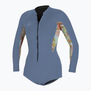 Жіночий гідрокостюм O'Neill Bahia 2/1 Front Zip L/S Spring infinity/dalia/infinity