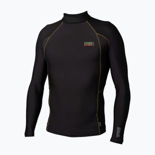 Лонгслів для плавання чоловічий O'Neill Trvlr Graphic Skins Rash Guard black/black/black:multi(rasta)