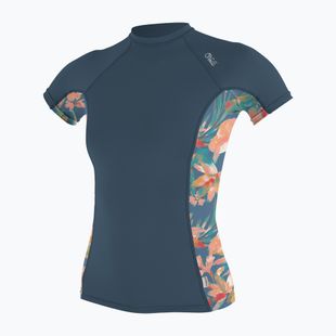 Футболка для плавання жіноча O'Neill Side Print Rash Guard copen blue/painted tropics