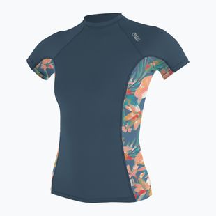 Футболка для плавання жіноча O'Neill Side Print Rash Guard black/mikah floral