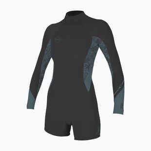 Гідрокостюм жіночий O'Neill Bahia 2/1 mm Back Zip Spring tempered steel/shaded island sky