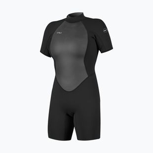 Гідрокостюм жіночий O'Neill Reactor-2 2mm Back Zip SS Spring IS7 black/black