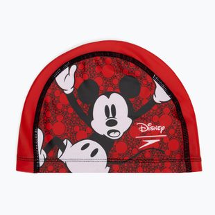 Шапочка для плавання дитяча Speedo Printed Pace red/white