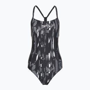 Купальник суцільний жіночий Speedo Allover Rippleback black