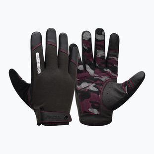 Рукавички тренувальні RDX T2 Touch Screen Friendly Full Finger gym gloves full pink