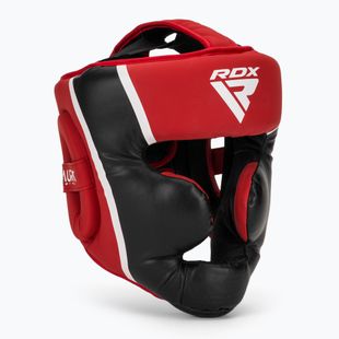Боксерський шолом RDX Head Guard Aura Plus T-17 червоний