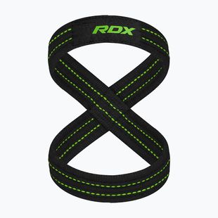 Ремені для важкої атлетики RDX Weight Lifting 8 Figure Strap army green
