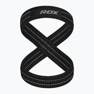 Ремені для важкої атлетики RDX Weight Lifting 8 Figure Strap grey