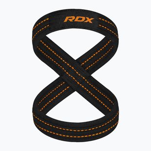 Ремені для важкої атлетики RDX Weight Lifting 8 Figure Strap orange
