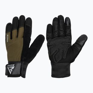 Рукавички для тренувань RDX W1F Full Finger army green