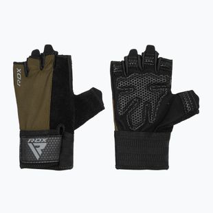 Рукавички для тренувань RDX W1H Gym Workout army green