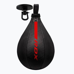 Боксерська перлина RDX Speed Ball F6 + Swivel матовий червоний