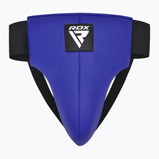 Захист паху чоловічий RDX R1 Martial Arts groin guard blue/black