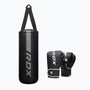 Мішок боксерський RDX F6 Junior Punch Bag + Boxing gloves matte silver