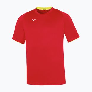 Футболка для тренувань дитяча Mizuno Core SS red/yellow fluo