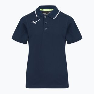 Футболка дитяча Mizuno Polo navy/white