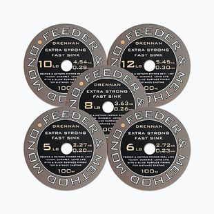 Волосінь для methody Drennan Feeder Method Mono коричнева LCFMM212