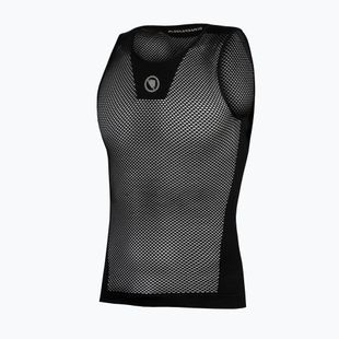 Кофта велосипедна чоловіча Endura Fishnet II Sleeveless Baselayer black