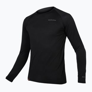 Лонгслів велосипедний чоловічий Endura Baabaa Merino black